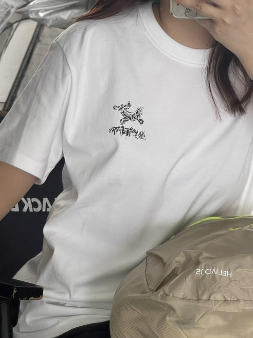 始祖马ARC字母重影印花logo休闲百搭圆领T恤（MG） 商品图7