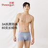 Threegun三枪 80支长绒棉包根男平脚裤-T50008B02 商品缩略图0