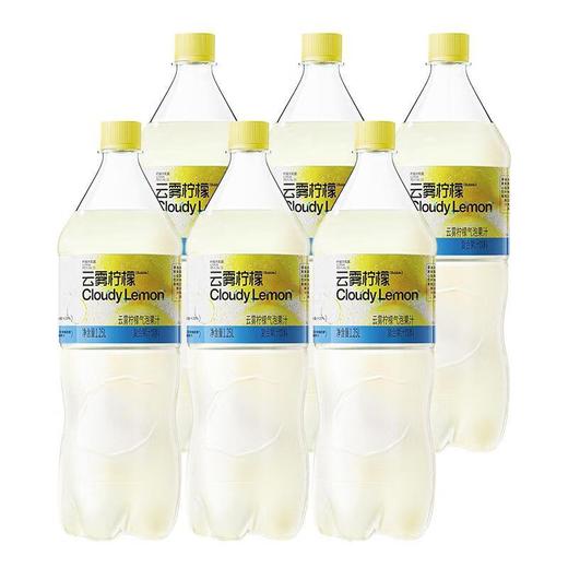 云雾柠檬气泡果汁1.25L/瓶 商品图3