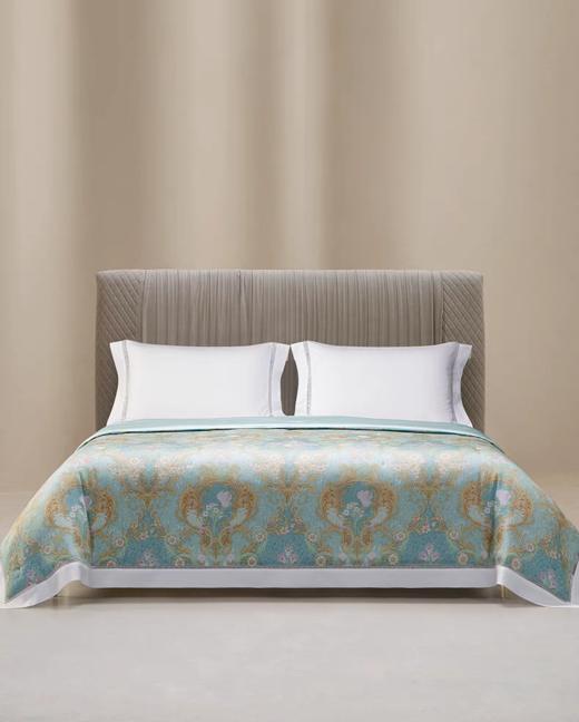 罗卡芙 仙境花园空调被可水洗被芯新雪丽纤维亲肤夏被 商品图0