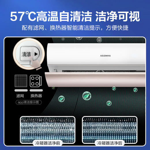 【国补15%】科龙空调 KFR-35GW/KW1X-X1 新一级能效 大1.5匹 商品图4