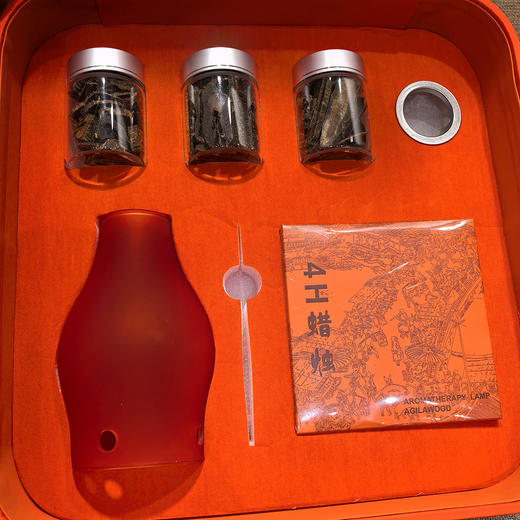 奇楠沉香香薰紫色&橙色套装 商品图3