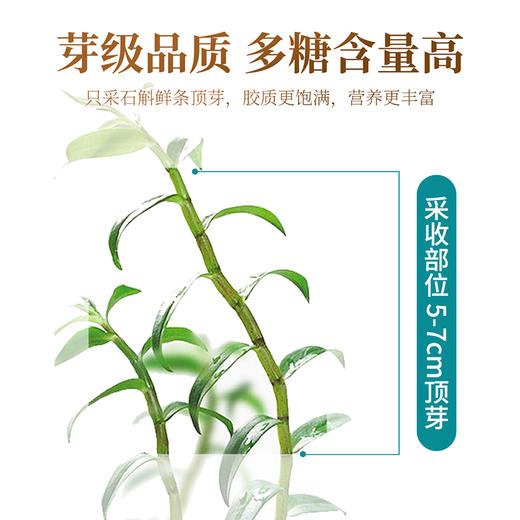 杞里香160g（2罐）礼盒装铁皮石斛 雁荡山产地，5年足龄石斛高档礼盒，送礼有面 商品图3