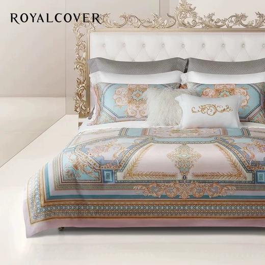 罗卡芙100支全棉独幅数码印花四件套 阿尔萨斯堡 商品图0