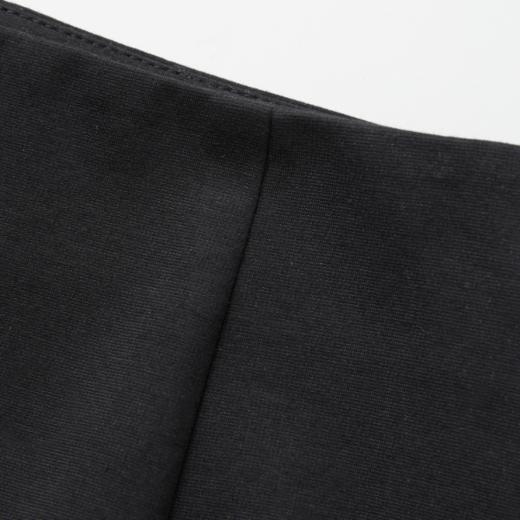 ROMI STUDIO“简约优雅”高密棉黑色高弹力针织半身短裙 RWCSXT2982 商品图3