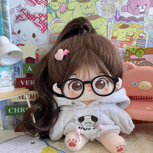 20cm棉花娃衣棉花娃娃毛绒公仔可爱换装衣服玩偶女生裙子礼物套装泡泡玛特labubu 商品图2