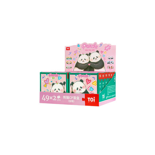 熊猫CP盲盒-单盒 商品图0