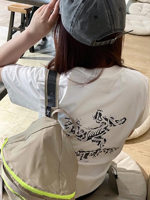 始祖马ARC字母重影印花logo休闲百搭圆领T恤（MG） 商品图5