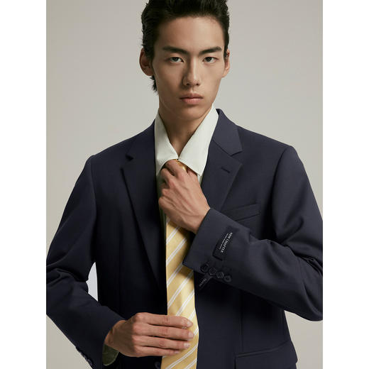 GXG男装  肌理面料商务休闲西装男士正装  秋G24X133004 商品图4