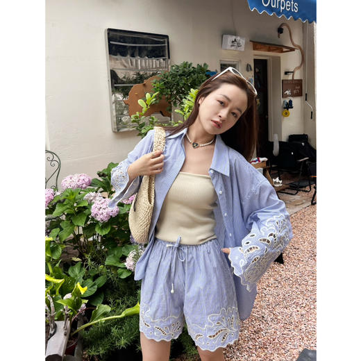 新年折扣 2506314    航海系列 条纹短裤 商品图2