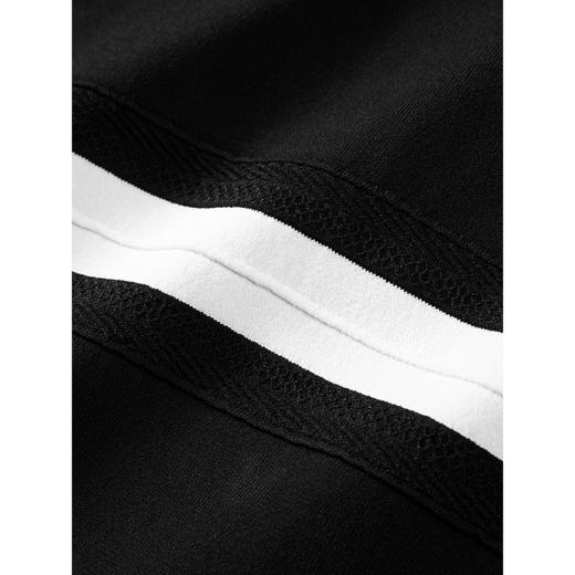 GXG男装 后背条纹撞色休闲POLO衫通勤时尚短袖上衣 2025春季 商品图4