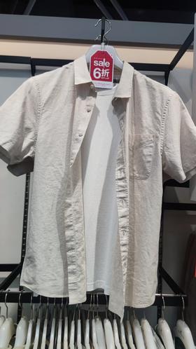 佐丹奴麻棉衬衣