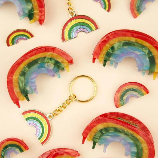 北京仓｜Coucou Suzette-Rainbow-彩虹 胸针［法国设计师］ 商品图3