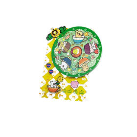 线条小狗-下午茶唱片机