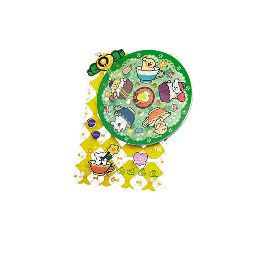 线条小狗-下午茶唱片机 商品图0