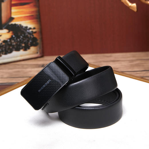 SHERIDAN喜来登男士自动扣真皮皮带NL240355S 商品图5