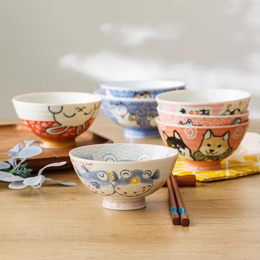 日本进口美浓烧陶瓷面碗家用餐具创意散件餐具任选 商品图5