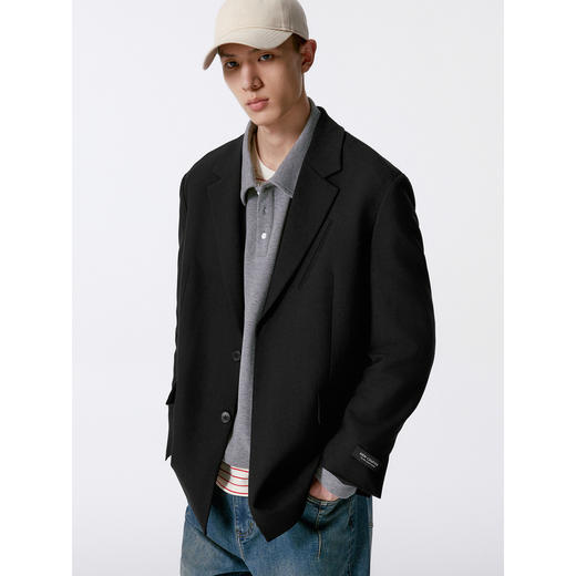 GXG男装  宽松时尚休闲西装男士外套G24X133007 商品图2