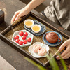 【陶瓷茶点盘小碟组合装】中式复古点心盘水果零食托盘家用客厅茶几茶点糕点盘禅意 商品缩略图2