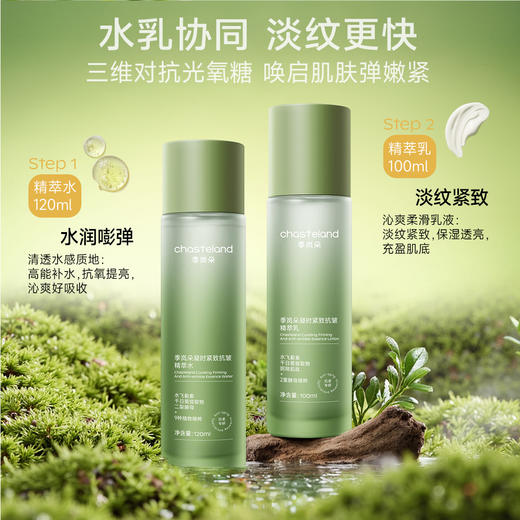 【重磅上新】季岚朵凝时紧致抗皱精萃水乳深层滋养淡化细纹补水保湿护肤品 商品图1
