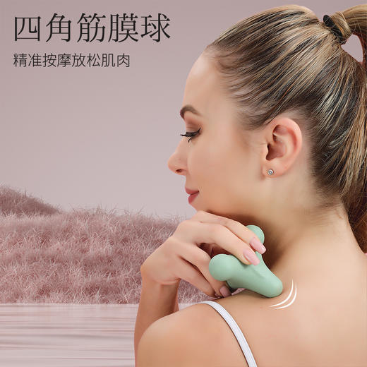 四角筋膜球足底球按摩肩颈腰手部肌肉乳酸运动放松瑜伽经络健身球 商品图2