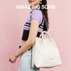 Amazing Song乙颂 流浪袋大号单肩牛皮大容量斜挎小众托特包包女 商品缩略图1