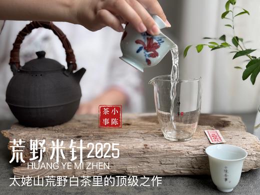 【极致之鲜】2025荒野米针带来白茶顶流的毫香诱惑，细柔、软糯、清润，每一口都是春天 商品图7