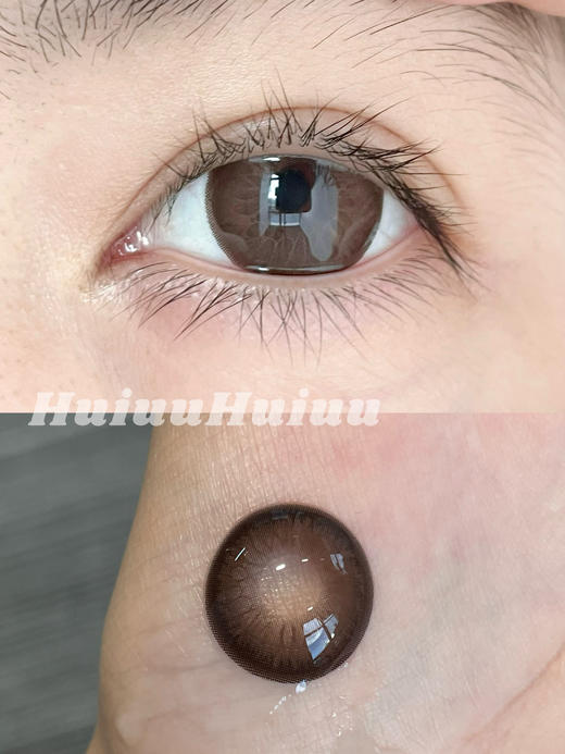 【半年抛实拍】SUPER--奶咖萌妹 巧-14.5mm【半年抛 度数0-800度 无525/575】 商品图1