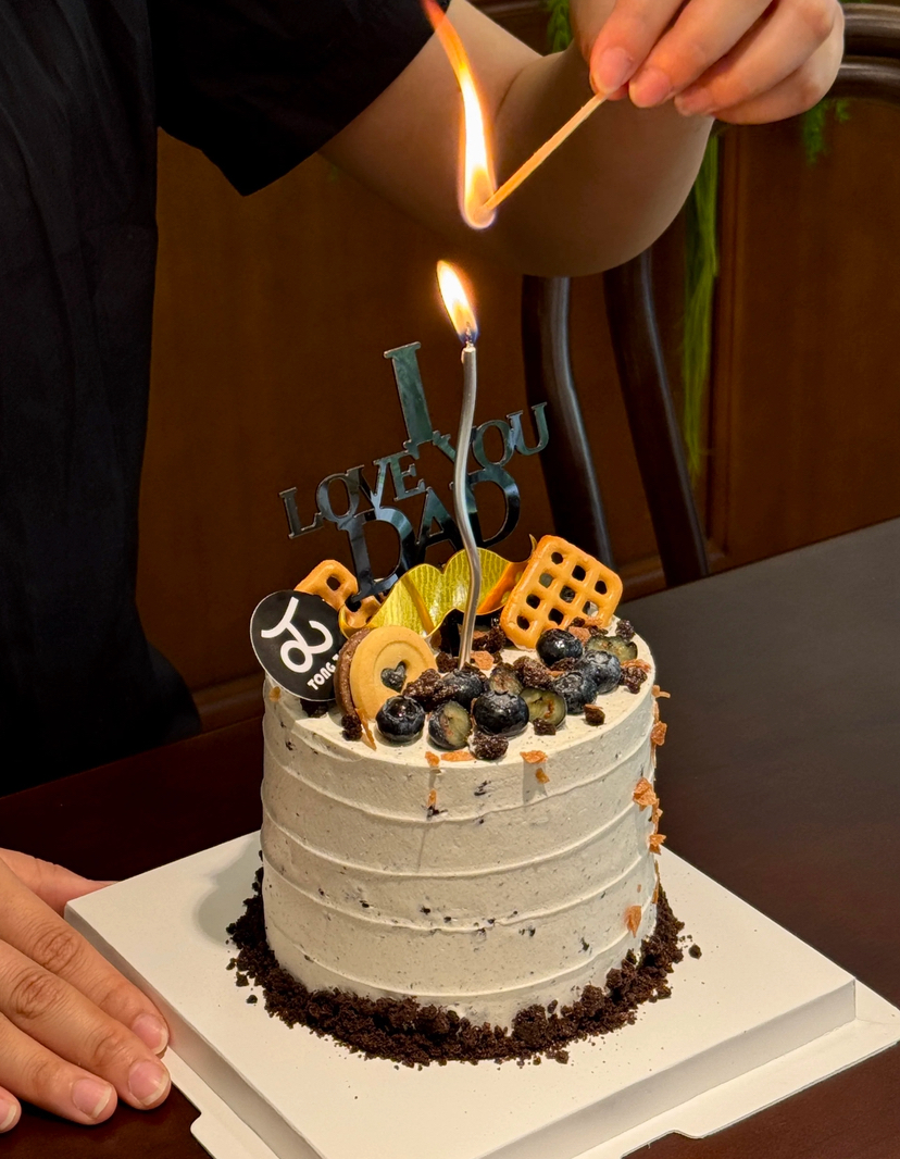 男生奥利奥简约款蛋糕