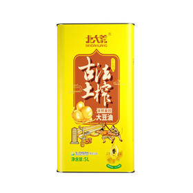 北大荒  古法土榨大豆油(马口铁)  5L