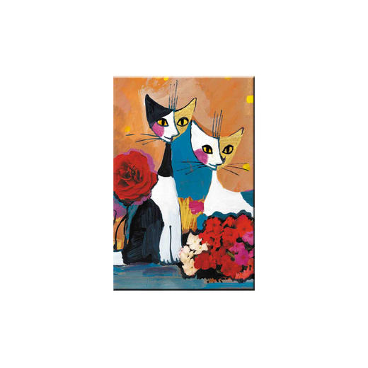 Rosina Wachtmeister 瓦赫特迈斯特 艺术磁铁 "Village party" 商品图0
