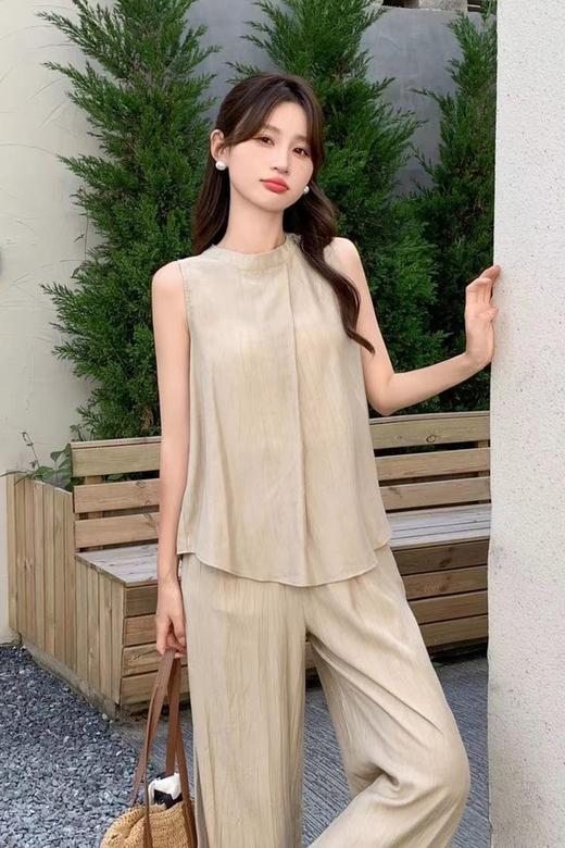 ESTELLICA 休闲气质小众设计无袖套装 20598 商品图3