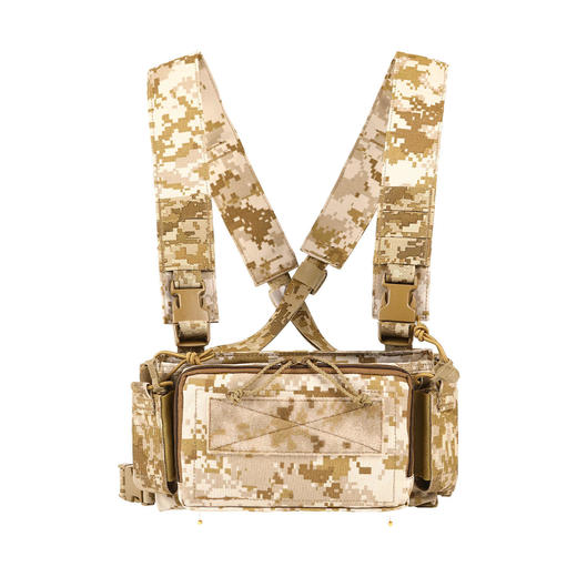 【多格收纳 X型交叉背带 结实耐造】户外真人CS海狸款D3CRM战术胸挂500D消光尼龙（4色可选）ds（dq） 商品图1