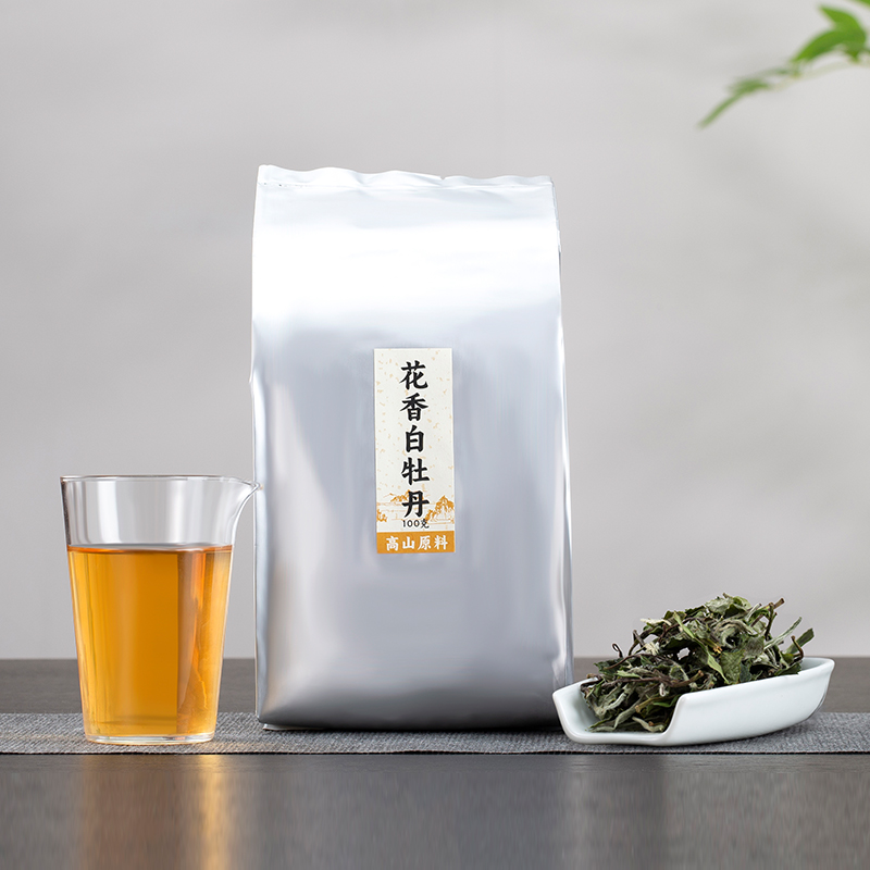 品政韵（原添寿白茶）丨花香白牡丹 政和白茶 一级 2025年  100g 袋装 花香鲜甜 自饮首选
