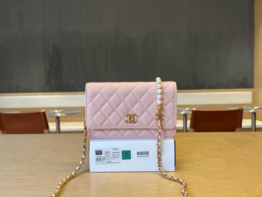 夏季特惠💰1100 原单香奈儿A96144 25s珍珠链条woc 链条上7颗珍珠 商品图0