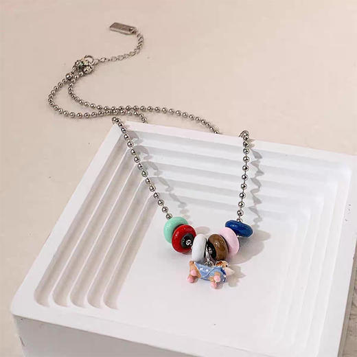 女款百搭腊肠狗系列项链纪念日百货162203759 商品图1