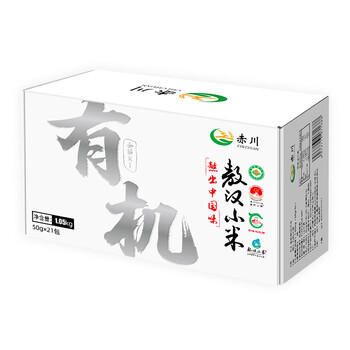 赤川 敖汉有机黄小米50g*21袋 金苗K1（内蒙古赤峰小米粥杂粮粥） /粮油调味 /杂粮 /谷米类 商品图6