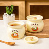 【奶黄兔炖罐】陶瓷隔水炖盅燕窝盅炖罐家用带盖蒸蛋盅煨汤小瓦罐婴儿辅食一人食 商品缩略图4