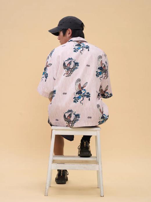 GYOZA PASTA/GP25AW-C045/古巴领短袖衬衫花衬衫衬衣 商品图3