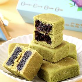 山药蓝莓酥  传统糕点 净素配方 