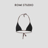 ROMI STUDIO 海边沙滩度假风三角系带比基尼上衣泳衣 RWCRNG2728 商品缩略图4