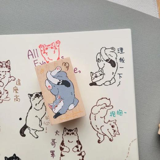 MICIA 貓姿百態枫木印章 商品图6