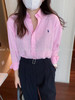 【高品质私服】【RL粉色宽松亚麻衬衫】100%优质亚麻，宽松H版型，适合各种身材G1430-CC【无标出货 介意慎拍】 商品缩略图11