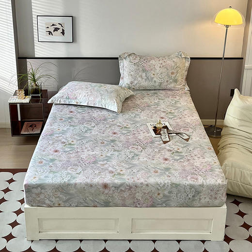 自然醒50支莱赛尔床笠三件套HS 商品图2