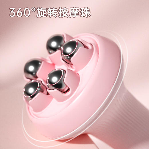 滚轮按摩器大小腿内侧运动肌肉放松腹部塑形滚珠揉肚子细腰经络刷 商品图1