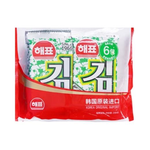 韩国海牌海苔(原味)12g 商品图0