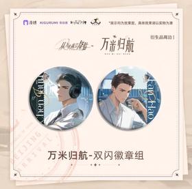 从万米高空降临 万米归航 双闪徽章套组 吧唧 国谷 耽美