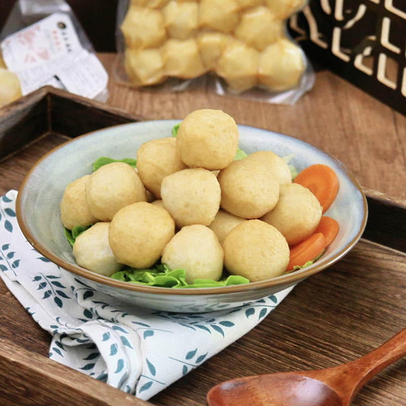 【顺丰包邮】广东汕头 非遗黄金鱼丸 250g*3袋