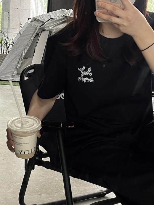 始祖马ARC字母重影印花logo休闲百搭圆领T恤（MG） 商品图1