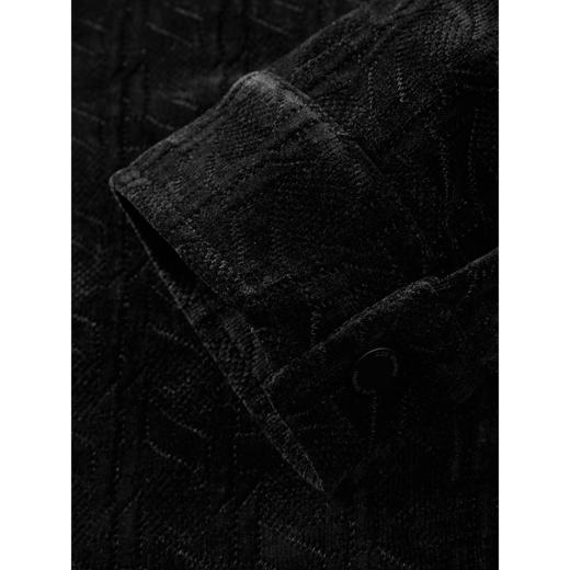 GXG男装 雪尼尔提花潮流翻领休闲夹克外套  冬季热卖 商品图4